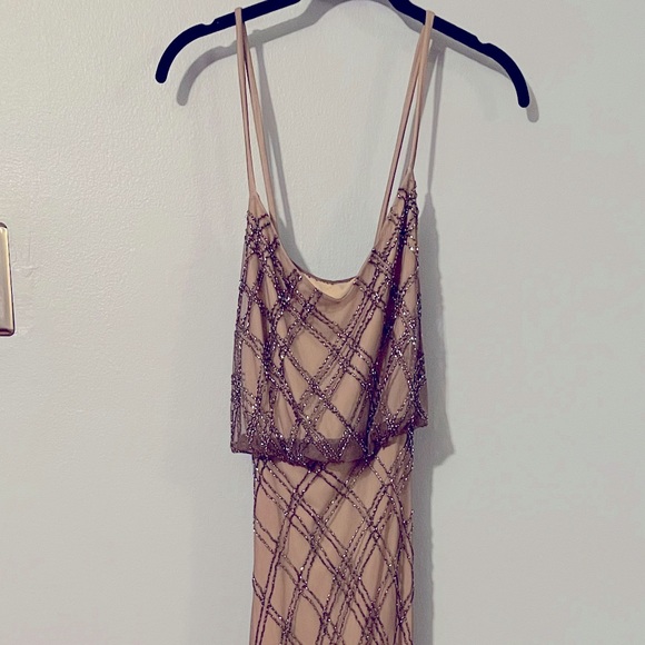 NWT Adrianna Papell Hand Beaded Gown - Picture 3 of 7